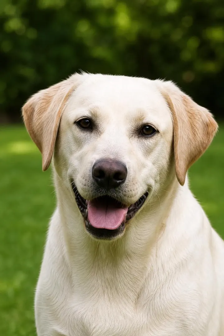 Photograph style custom pet portrait — face and shoulders